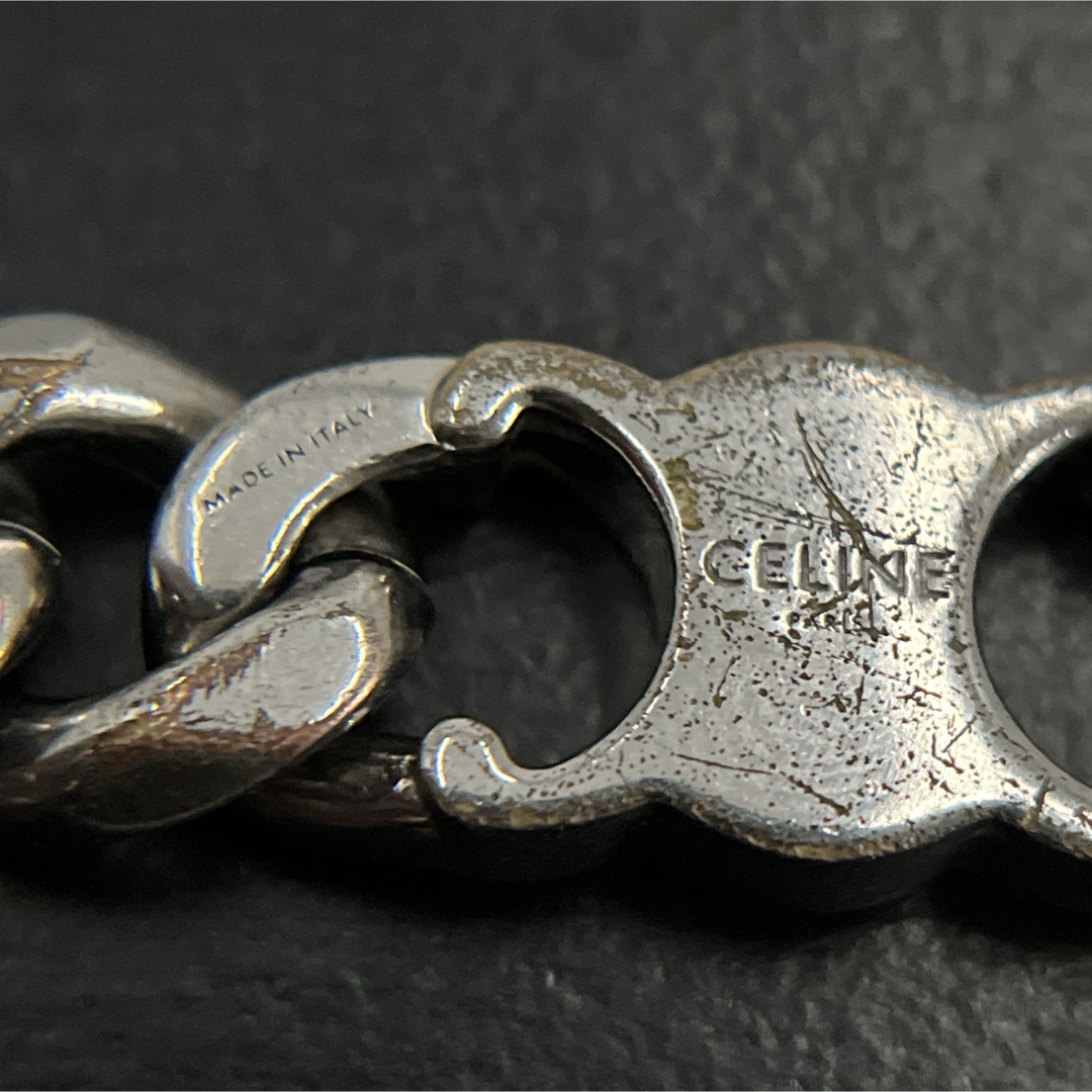 CELINE - セリーヌ ブレスレット グルメット 喜平チェーン トリオンフ