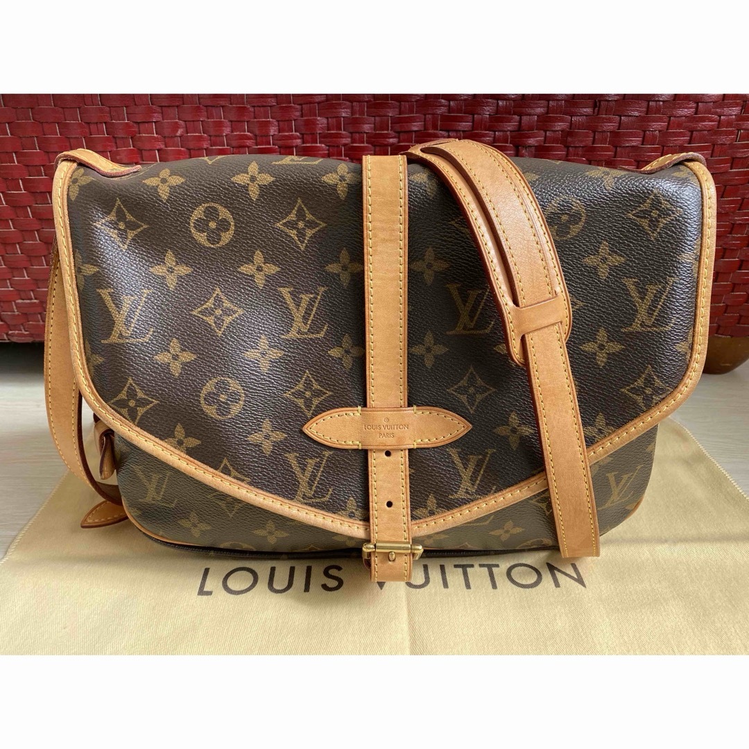 LOUIS VUITTON - LOUIS VUITTON ルイヴィトン モノグラム ソミュール