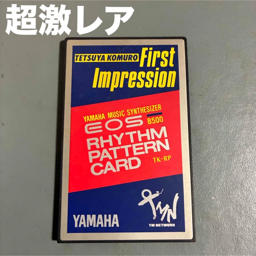 YAMAHA B500 EOS リズムパターンカード TKRP 小室哲哉 TMN