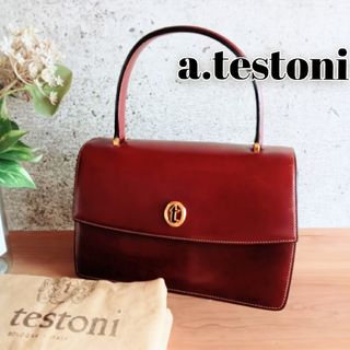 a.testoni - 希少✨a.testoni テストーニ クロコダイル レザー マット