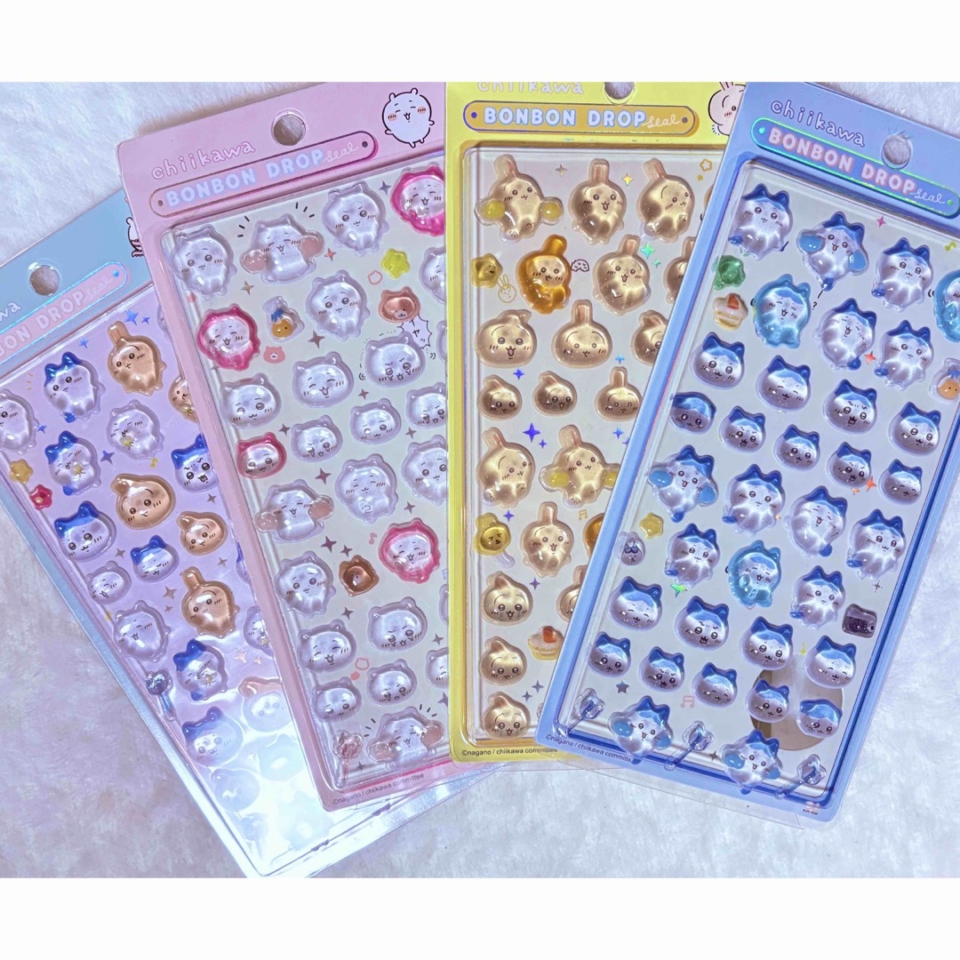 ちいかわ - ボンボンドロップシール ちいかわ 第1弾4種セット BONBON