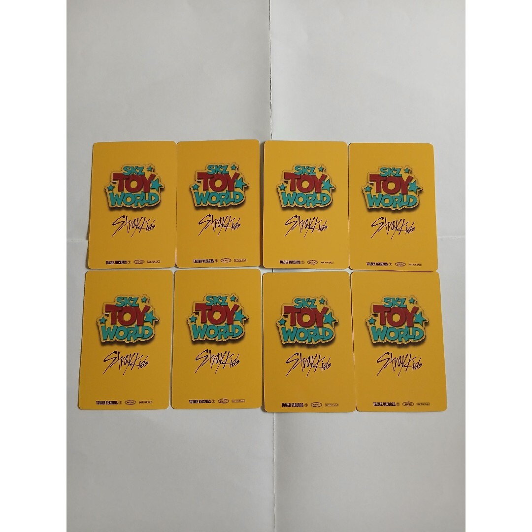 Stray Kids - Stray Kids SKZ TOY WORLD タワレコ 特典 トレカ コンプ