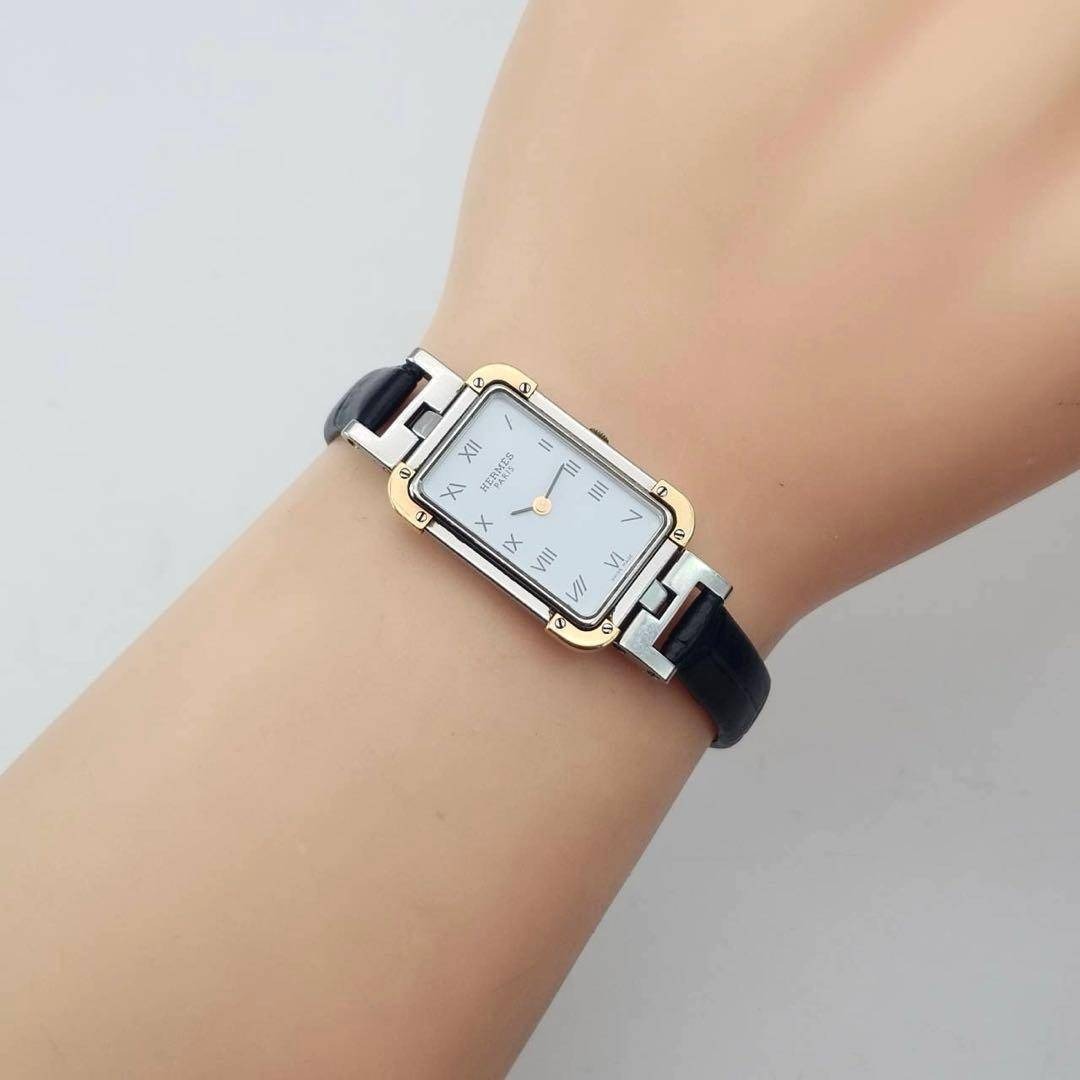 HERMES - 美品✨ 新品ベルト エルメス クロアジュール ホワイト