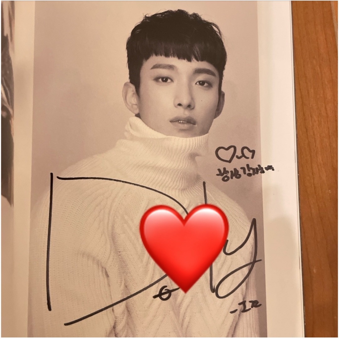 SEVENTEEN - SEVENTEEN ドギョム DK 直筆サインの通販 by 💕970406
