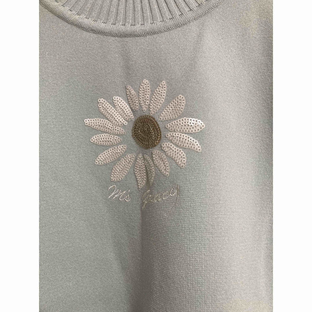 M'S GRACY - 新品 エムズグレイシー デイジー刺繍入り ニット 2025の