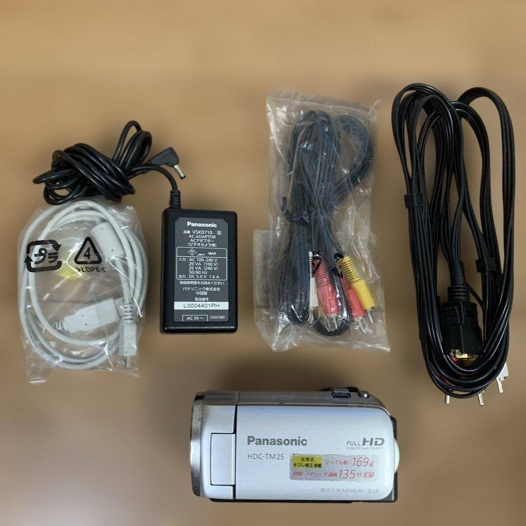 Panasonic - Panasonic HDC-TM25 ビデオカメラ 本体 2011年製 動作○の