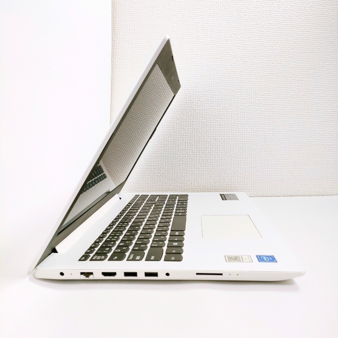 SSD1TB✨️第8世代/Windows11/カメラ付き白ノートパソコン/初心者