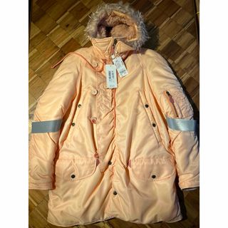 MM6 - MM6 ナイロン ボンバー ジャケット コート MA1 オーバサイズの