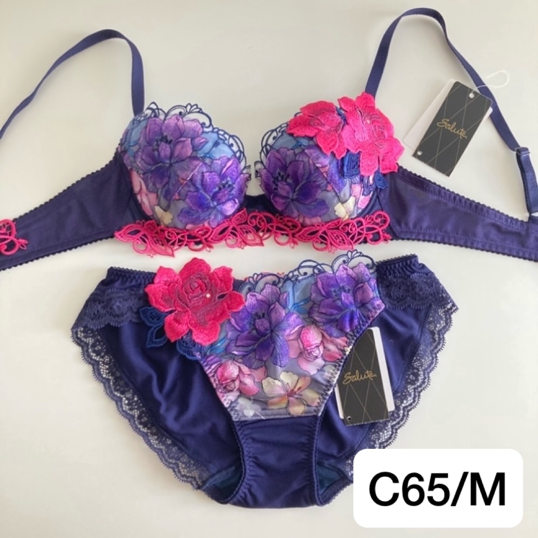 Wacoal - サルート チリ C65/M KO P-upブラ ノーマルショーツ 63の通販