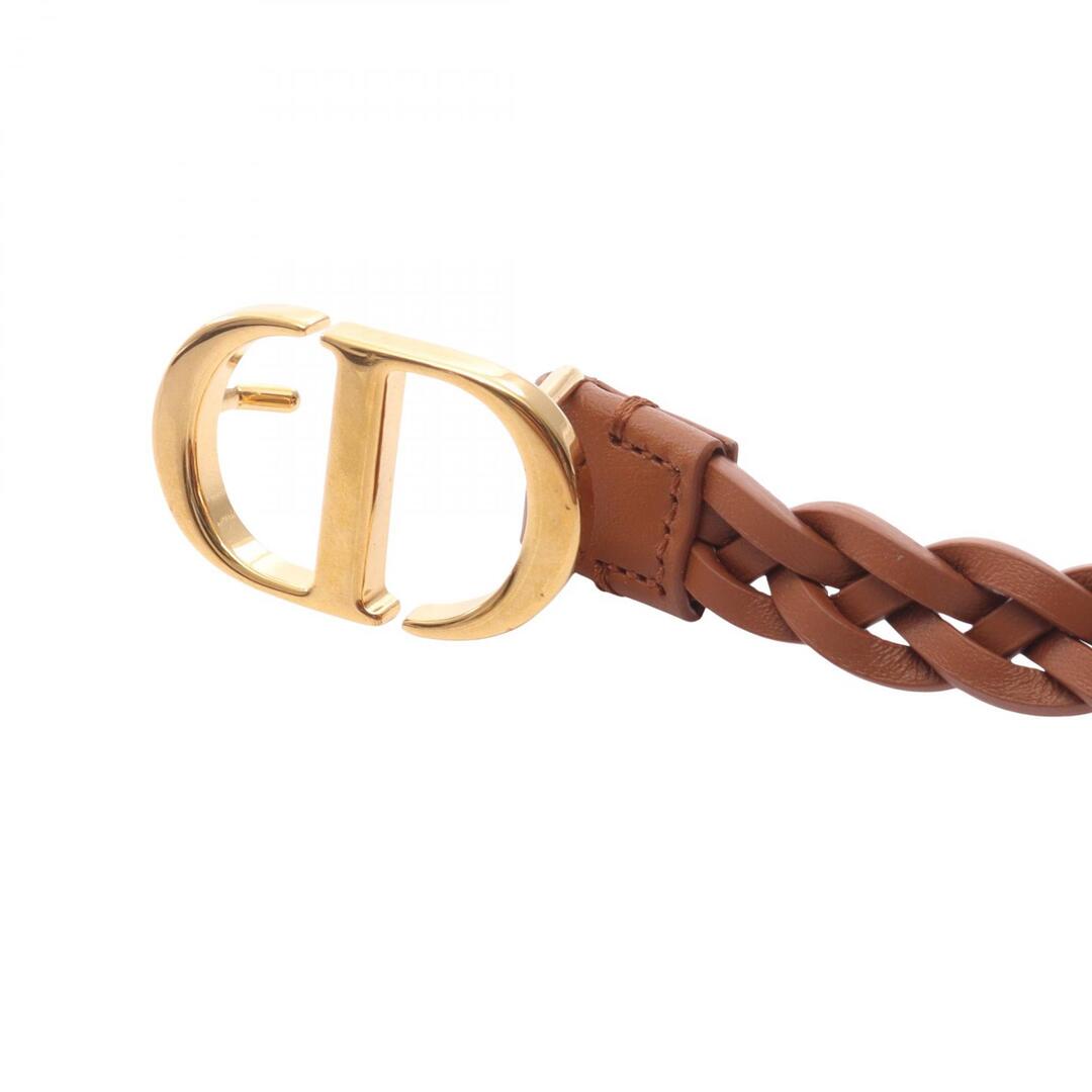 Dior - Dior ディオール ベルト CDロゴ メッシュレザー ダブルベルトの