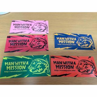 MAN WITH A MISSION（タレントグッズ）のフリマアイテム一覧
