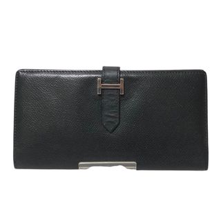 HERMES - □新同□ エルメス MC2 フレミング 札入れ クロコ ポロサス