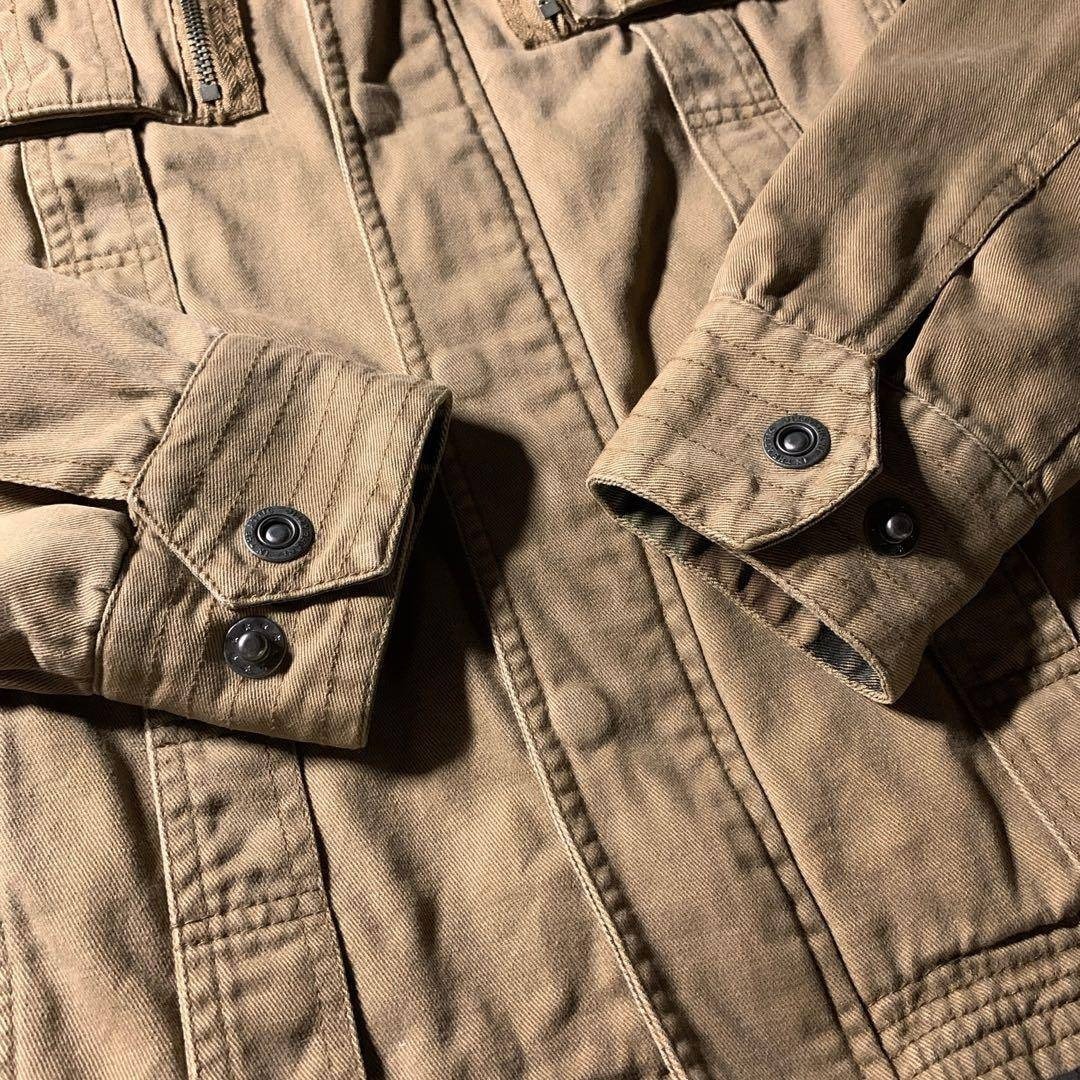 in the attic - 00s archive ギミック ダブルジップ 短丈ミリタリー