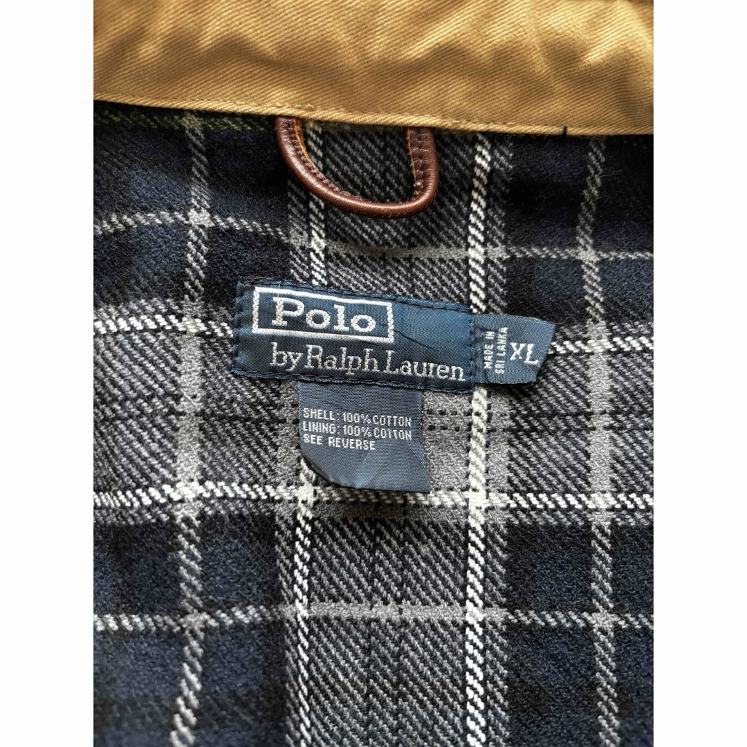 POLO RALPH LAUREN - 90s ポロバイラルフローレン スイングトップ 襟