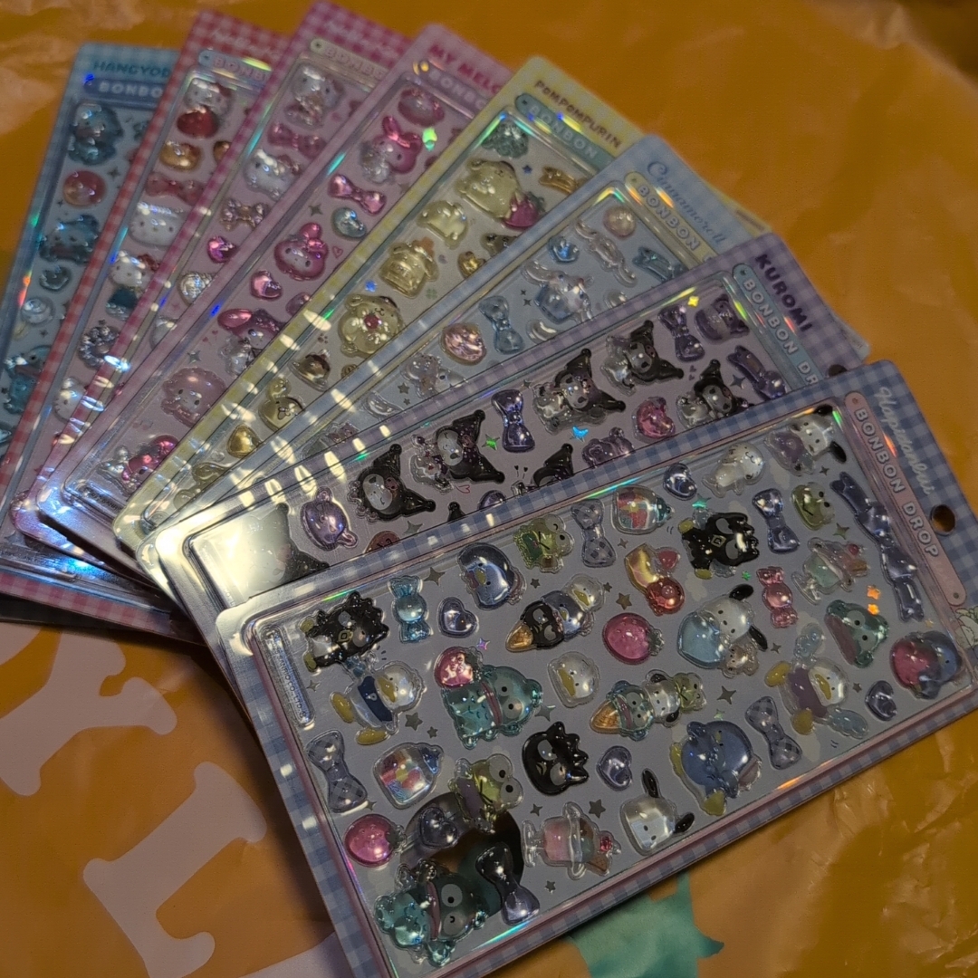 サンリオ - 正規品 ボンボンドロップシール サンリオ 第2弾