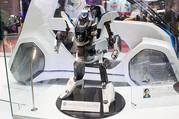 メカデザイナー 河森正治が語る実現可能なロボットとは？ 東京モーター