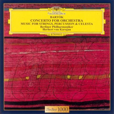バルトーク：管弦楽のための協奏曲／弦チェレ カラヤン／ベルリン