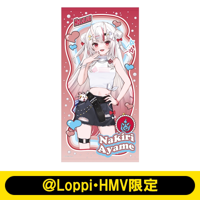 ビッグタオル（百鬼あやめ/ギャル風衣装）【＠Loppi・HMV限定