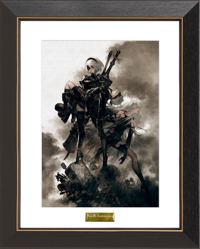 ニーアオートマタ ニーアレプリカント 複製原画 NieR Art 囚ワレタ絆