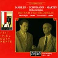 マーラー：さすらう若人の歌、他 フィッシャー＝ディースカウ（Br