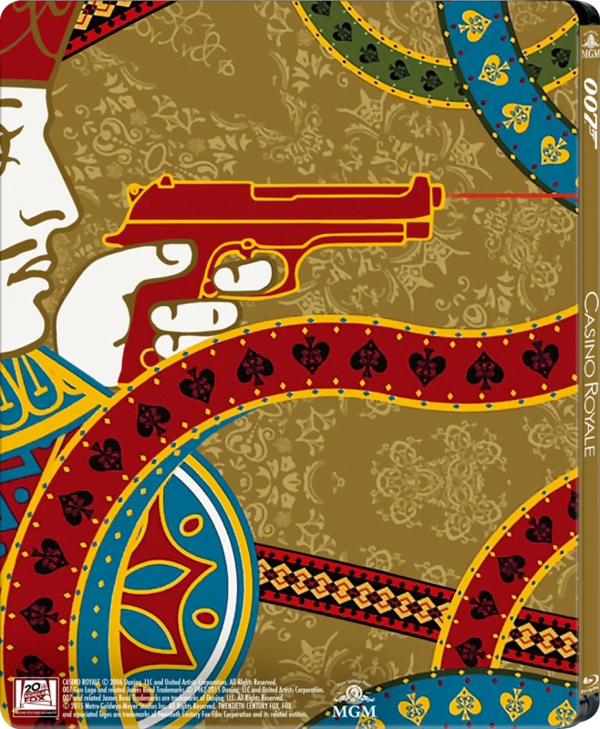 スチールブック仕様〕カジノ・ロワイヤル〔1,300セット数量限定生産