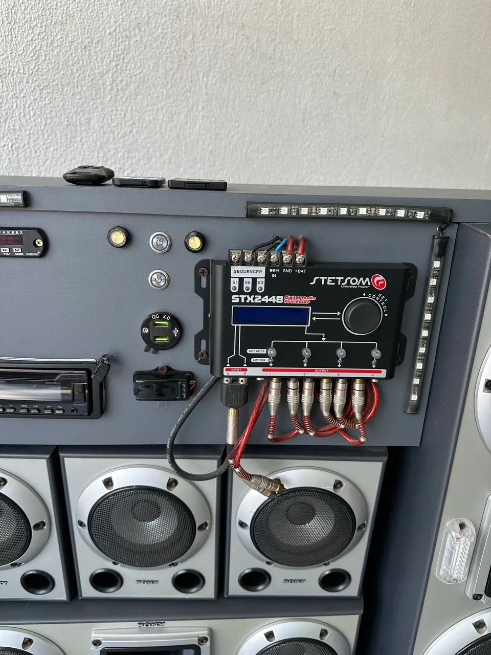 SONY MUTEKI STR-K1500 6.2 MODIFICADO - Aparelhos de Som - Tomba