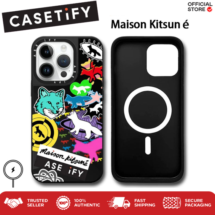 CASETiFY x Maison Kitsuné Case with Magsafe for iPhone 15 Pro Max
