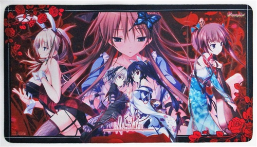 ハピメア 弥生 ラバーマット プレイマット ねくねっとガールズラバー