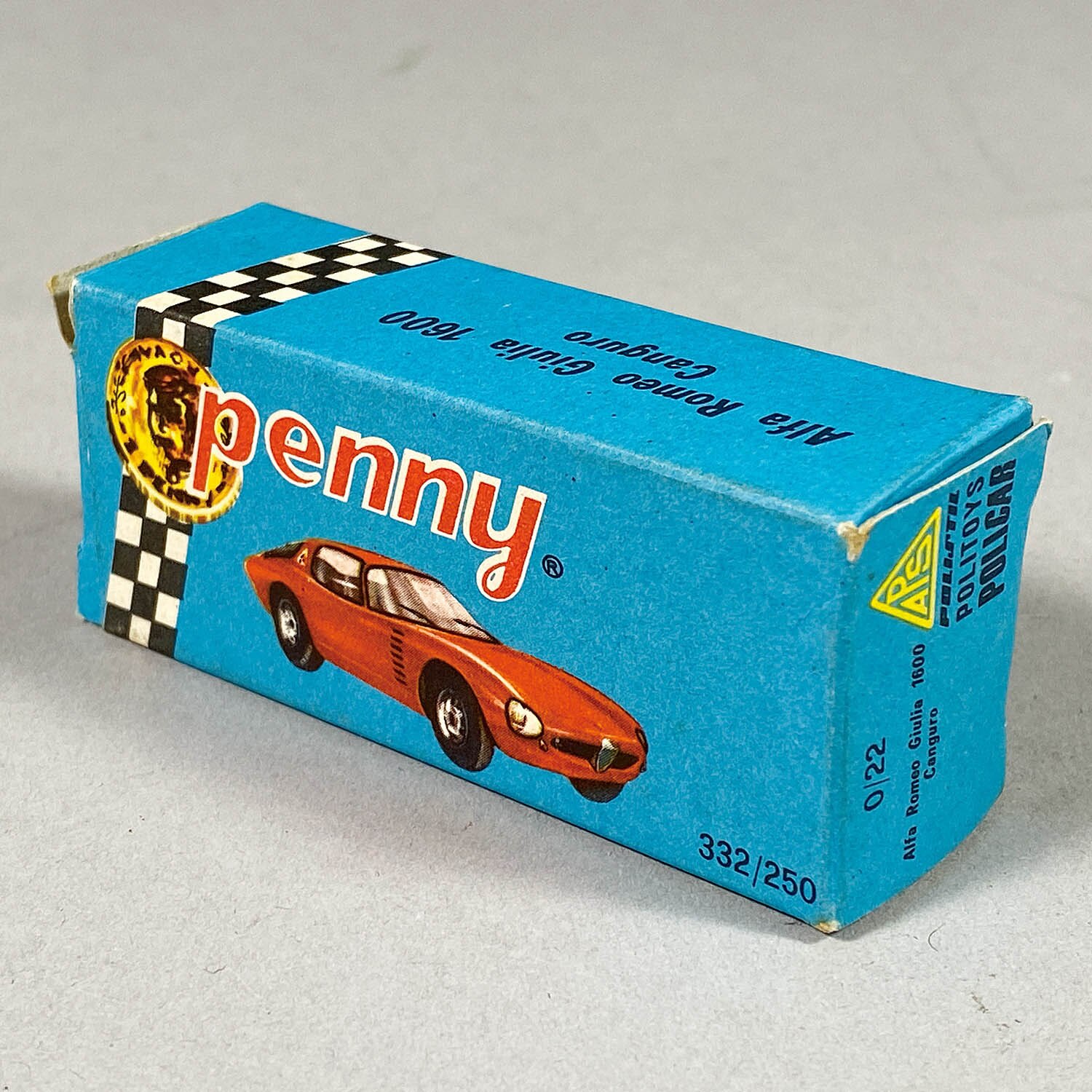 Penny 22 Alfa Romeo Giulia 1600 Kanguro Blue