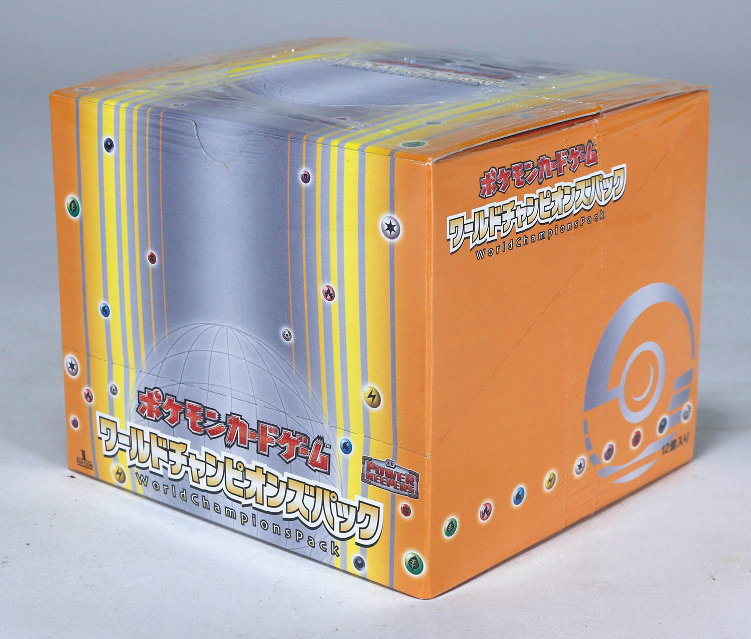 ﾎﾟｹﾓﾝｶｰﾄﾞ ﾜｰﾙﾄﾞﾁｬﾝﾋﾟｵﾝｽﾞﾊﾟｯｸ 12個入りﾎﾞｯｸｽ