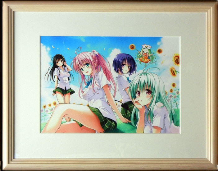 矢吹健太朗カラー複製イラスト「To LOVEる -とらぶる-ダークネス」 -2