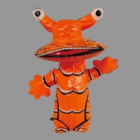 1558］ 中嶋製作所 海のトリトン ソフビ デモラー