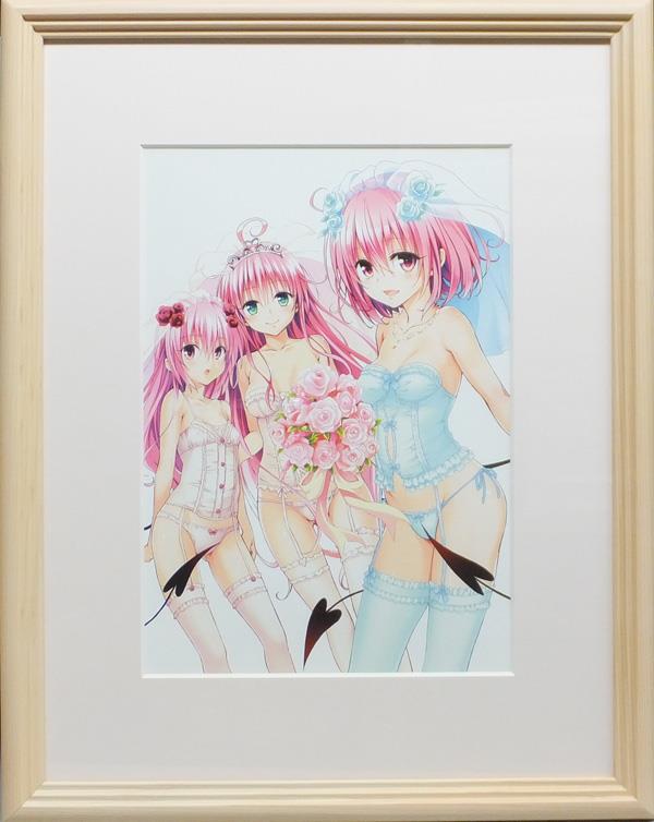 カラー複製イラスト 矢吹健太朗 To LOVEる -とらぶる-ダークネス PG-9629