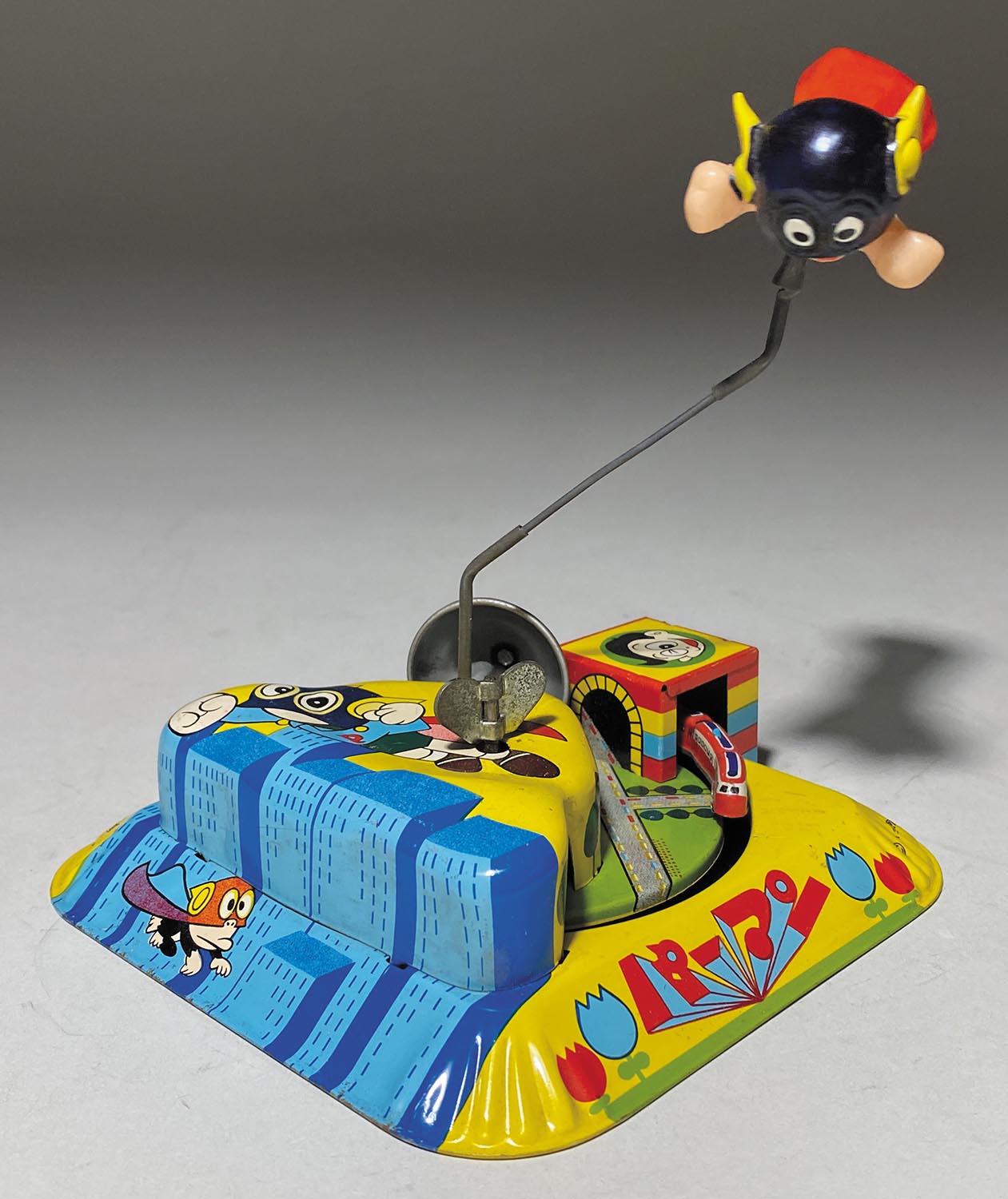 1019］ 米澤玩具 パーマン 電車まわり