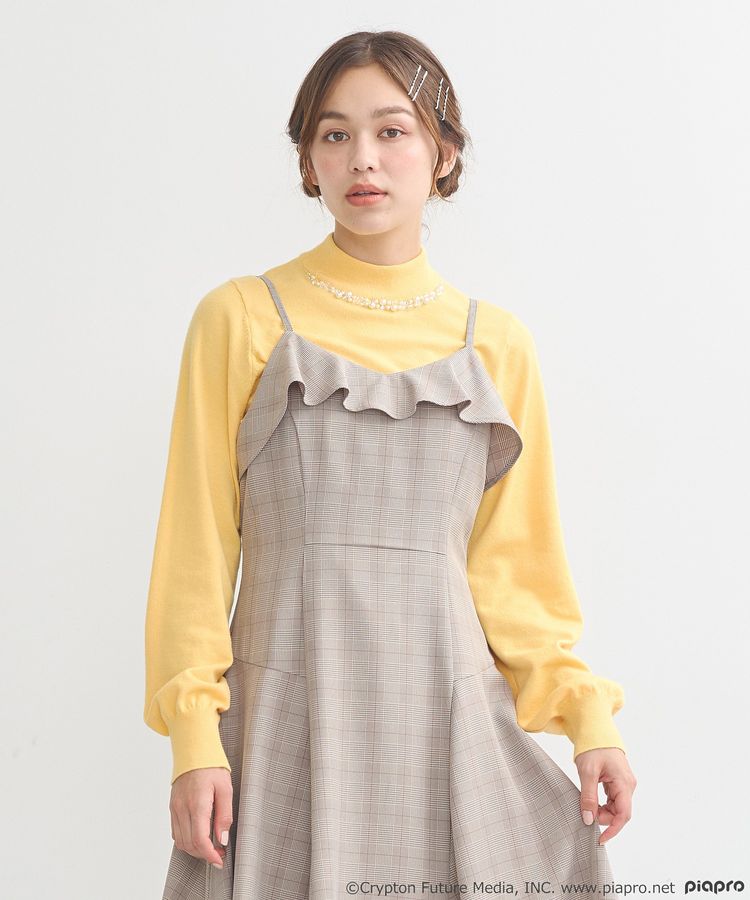 初音ミク&鏡音リン・レンパール&ビジューハイネックプルオーバー/earth