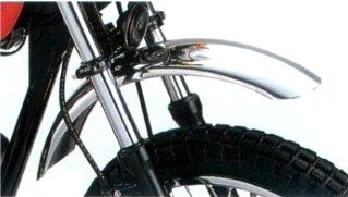 kawasaki 250tr アルミ製フロントアップフェンダー Webike | Kawasaki