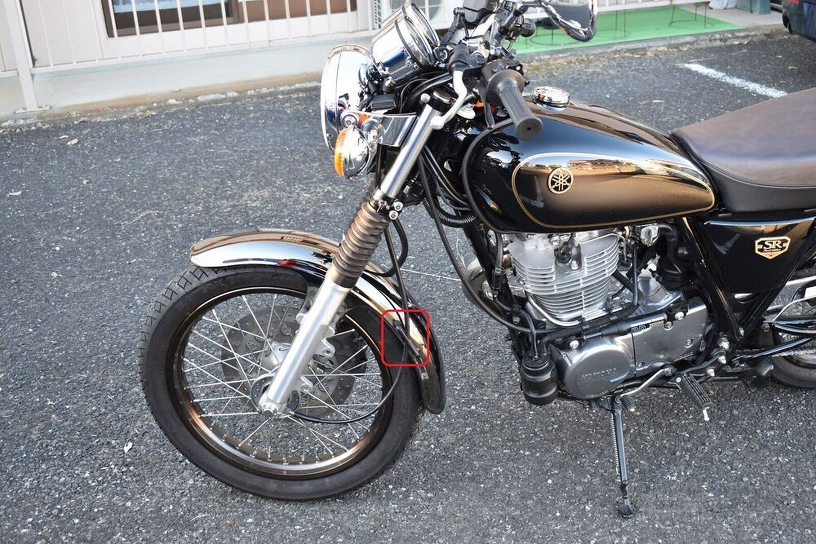 YAMAHA SR400「ブラッククロームメッキセット」 | ウェビックコミュニティ