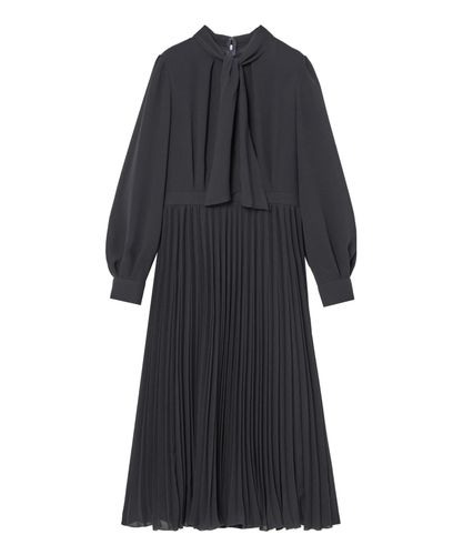 ウールポリエステルボリュームワンピース|ANAYI OFFICIAL ONLINE STORE