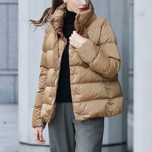 タトラス ノーカラーライトダウンジャケット／BREVA | ライトアップ