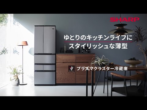 冷蔵庫 ラスティックダークメタル SJ-MF46J-H [457L /6ドア /観音開き