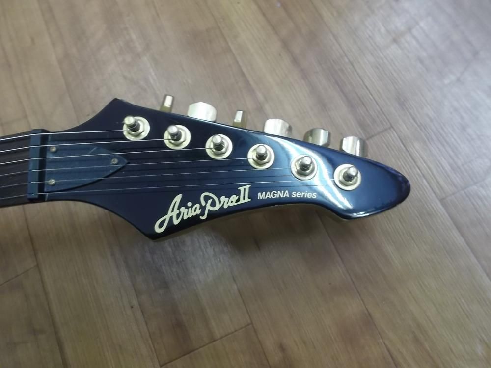 中古品 Aria Pro II MAGNA Series STタイプ Black - 奈良市のギター