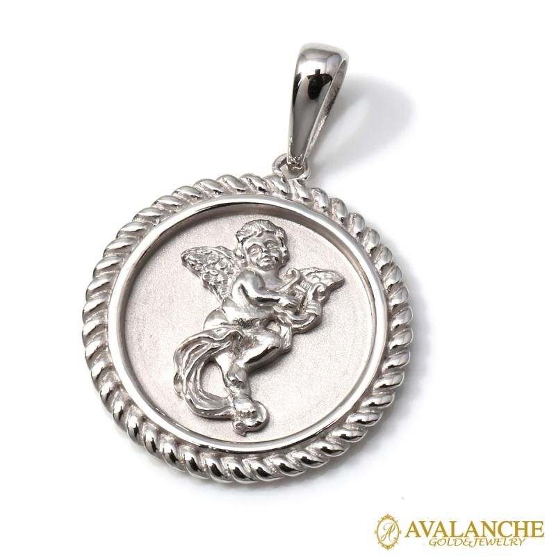 10K ホワイトゴールド リング 9号-21号 1-9630-03 - AVALANCHE