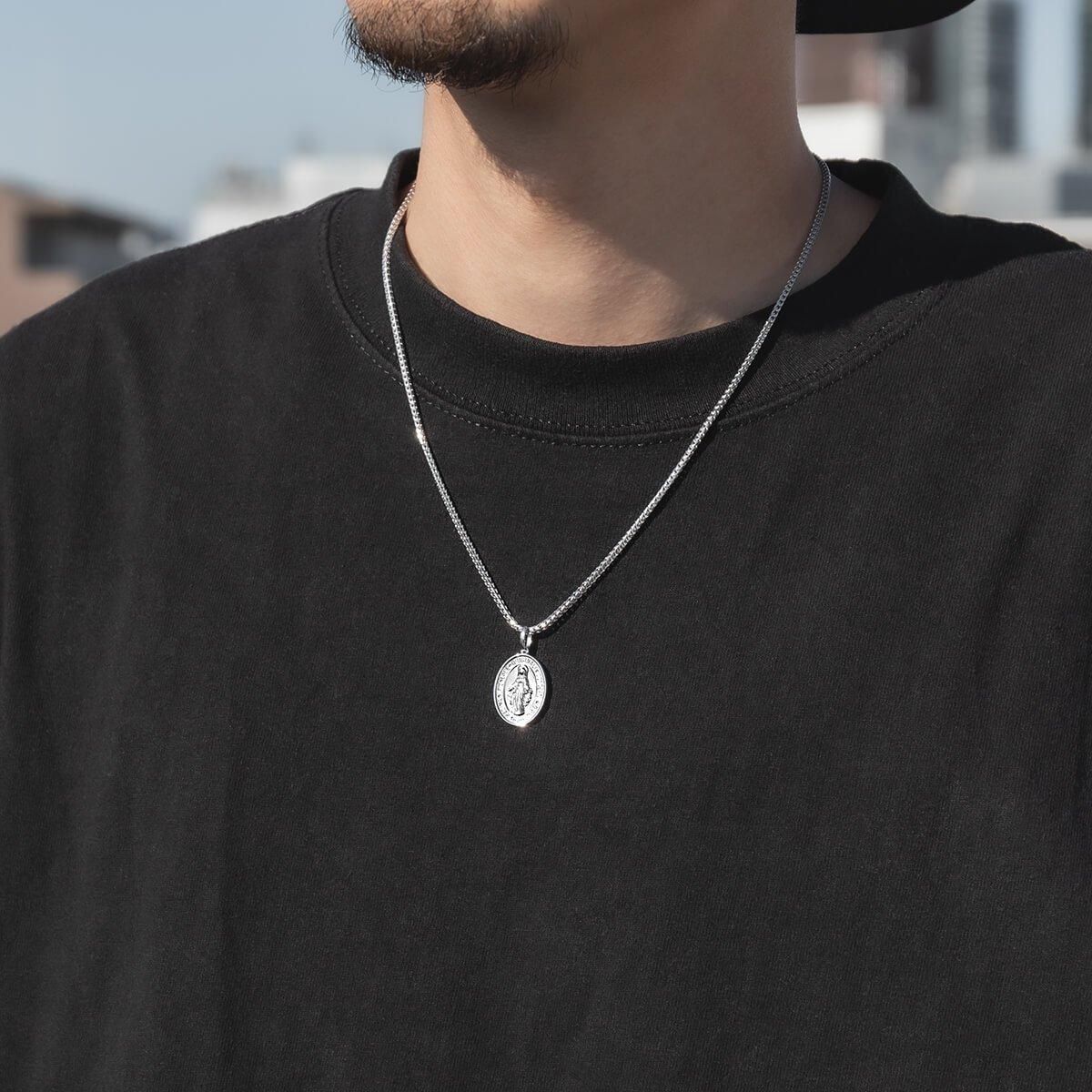 シルバー ネックレス&ペンダント 45cm-50cm 3-10497-01/3-10496-01