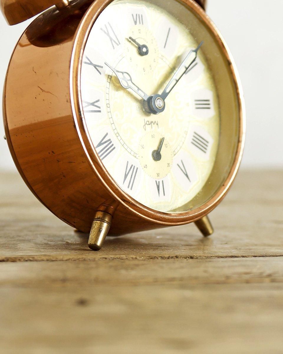 フランスアンティーク ヴィンテージ JAPY社 置き時計 (目覚まし時計).1