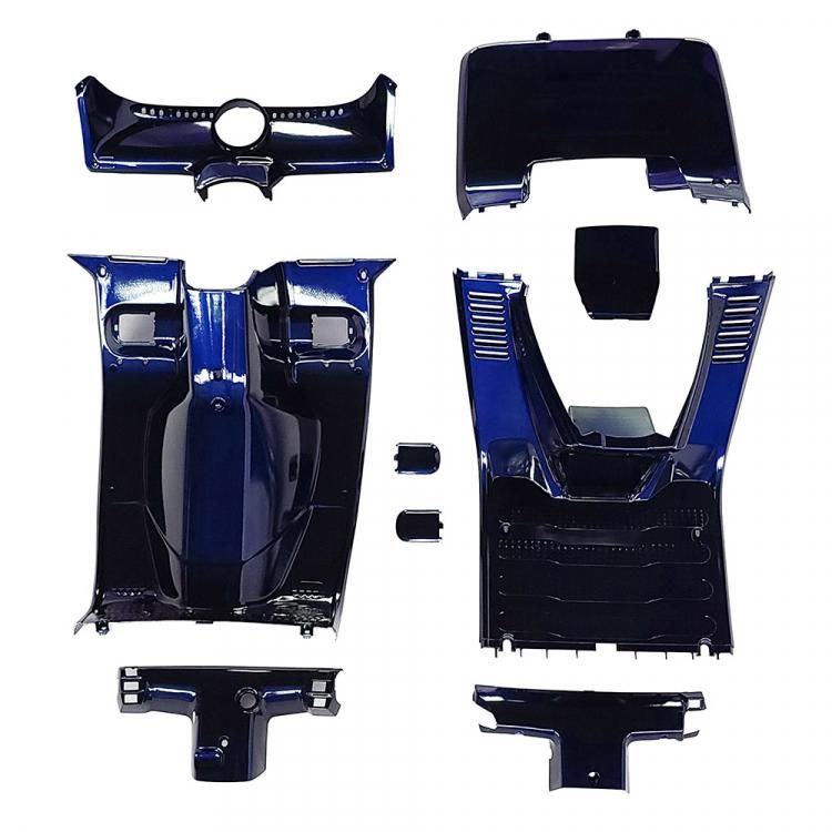 ホンダ ジャイロキャノピー TA02 インナーカウル 9点セット 青色