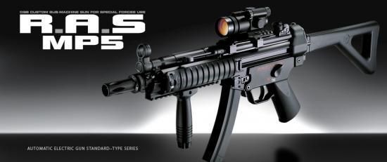 NO.71☆東京マルイ スタンダード電動ガン MP5 RAS ラス H&K R.A.S