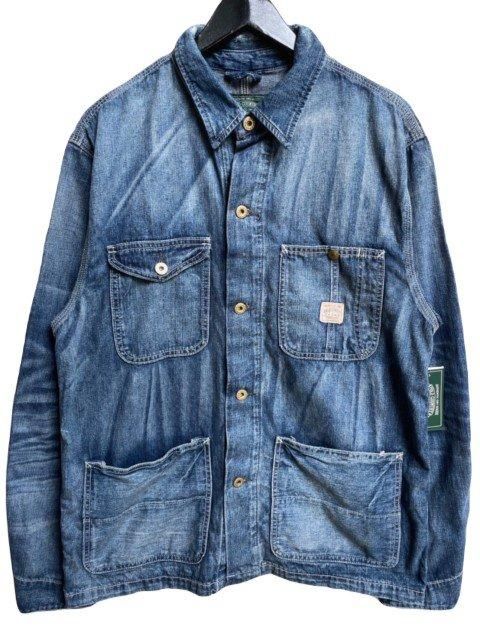 POLO COUNTRYポロカントリーデニムカバーオール blue- 夜型大型