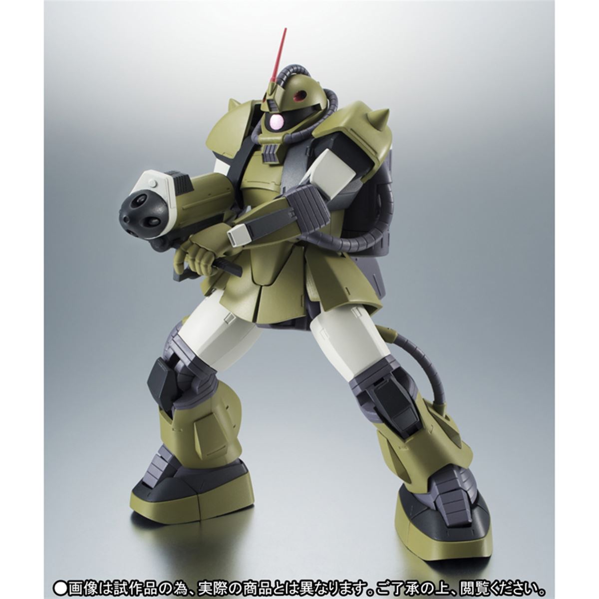 ガンダム」水中用ザクのフィギュア発売、MSVシリーズ再現シール付きで