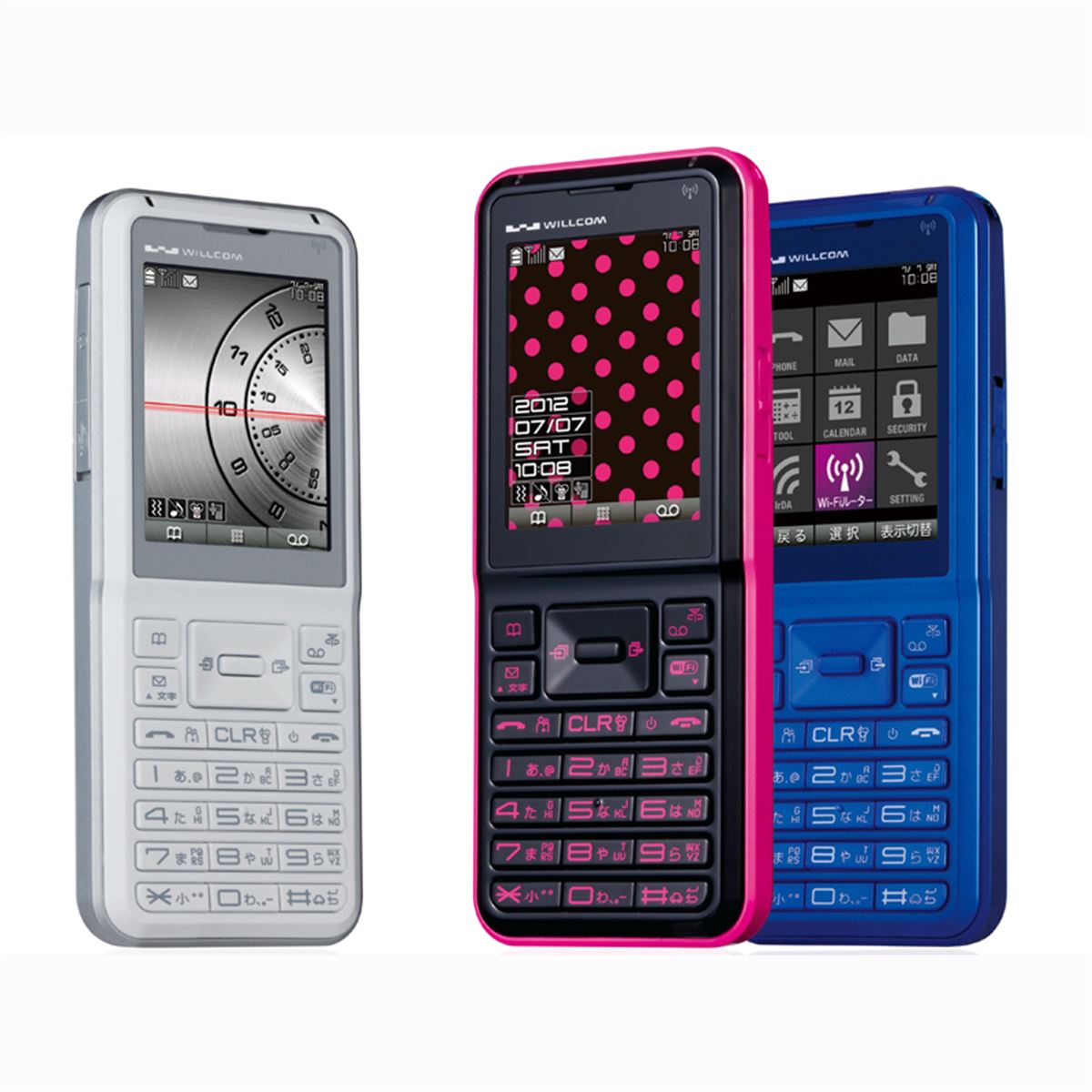 ウィルコム、3G Wi-Fiルーター機能を搭載したPHS端末「PORTUS」 - 価格.com