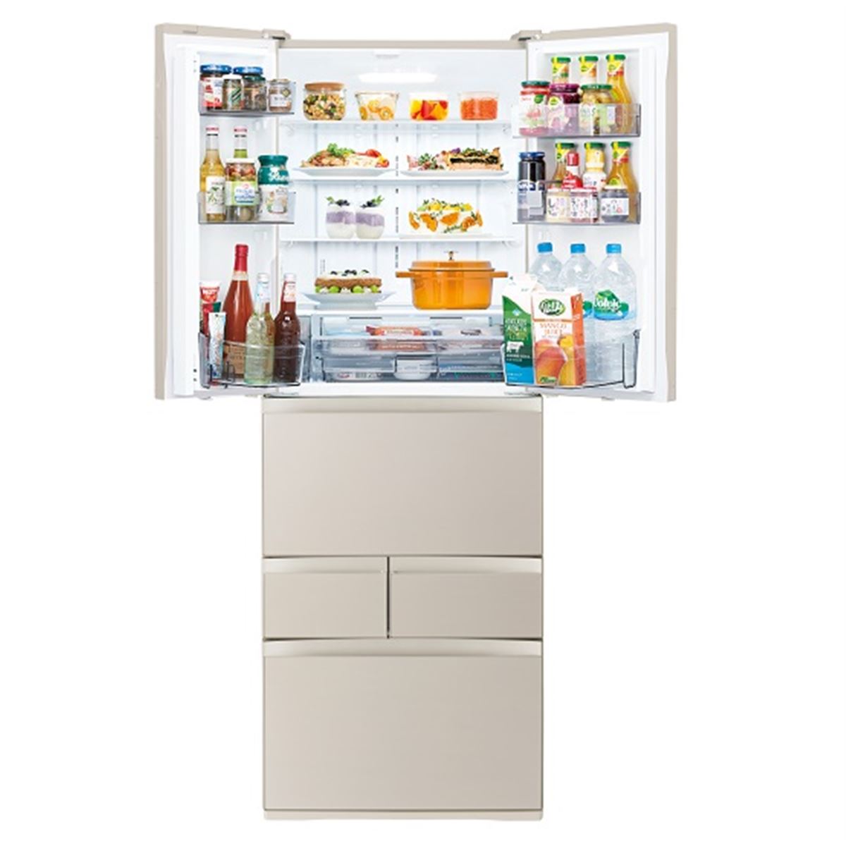 動作品 東芝555L大容量GR-J560FV 6ドア冷蔵庫 2016年 動作品 東芝555L